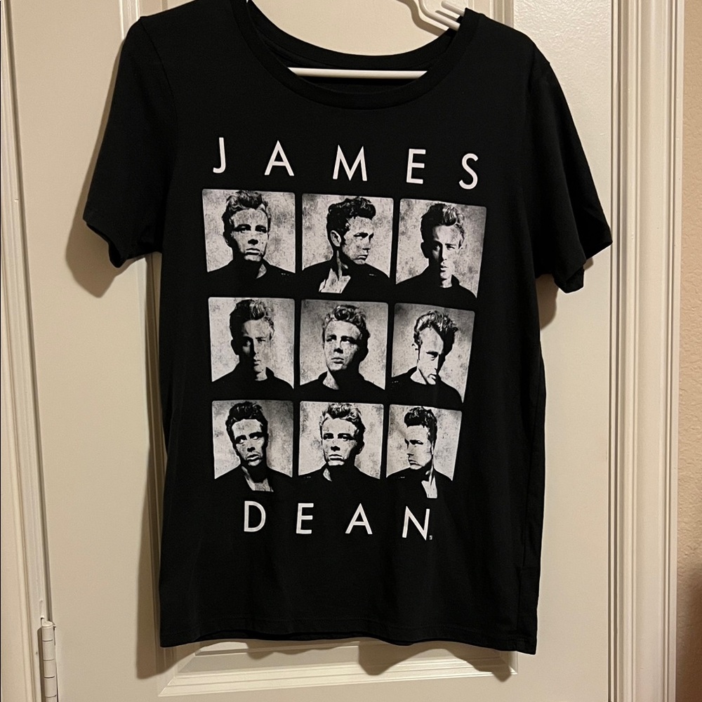 Black Graphic T-Shirt James Dean